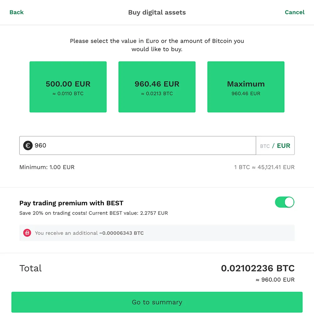 0 BTC to EUR | Convert Bitcoin to Euros | Revolut Singapore