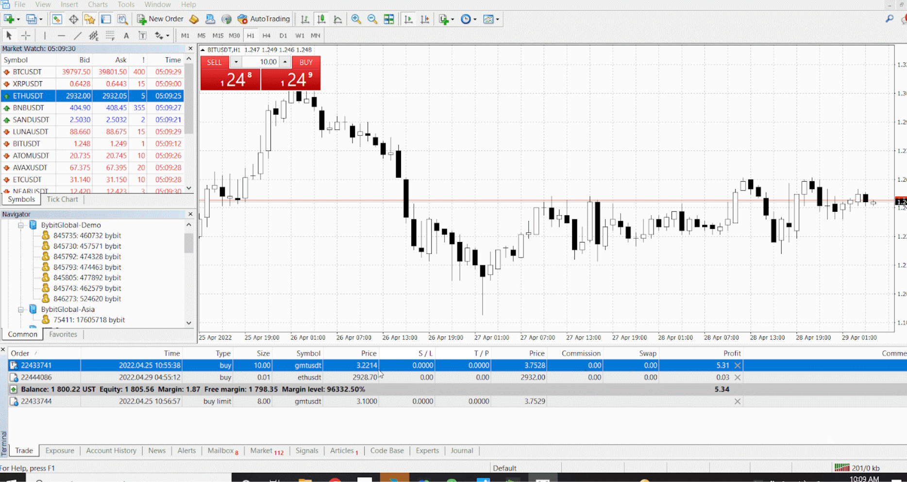 Crypto Trading - Trade Bitcoin & Cryptocurrency on MT5 with Crypto & Stablecoin Deposit | XBTFX