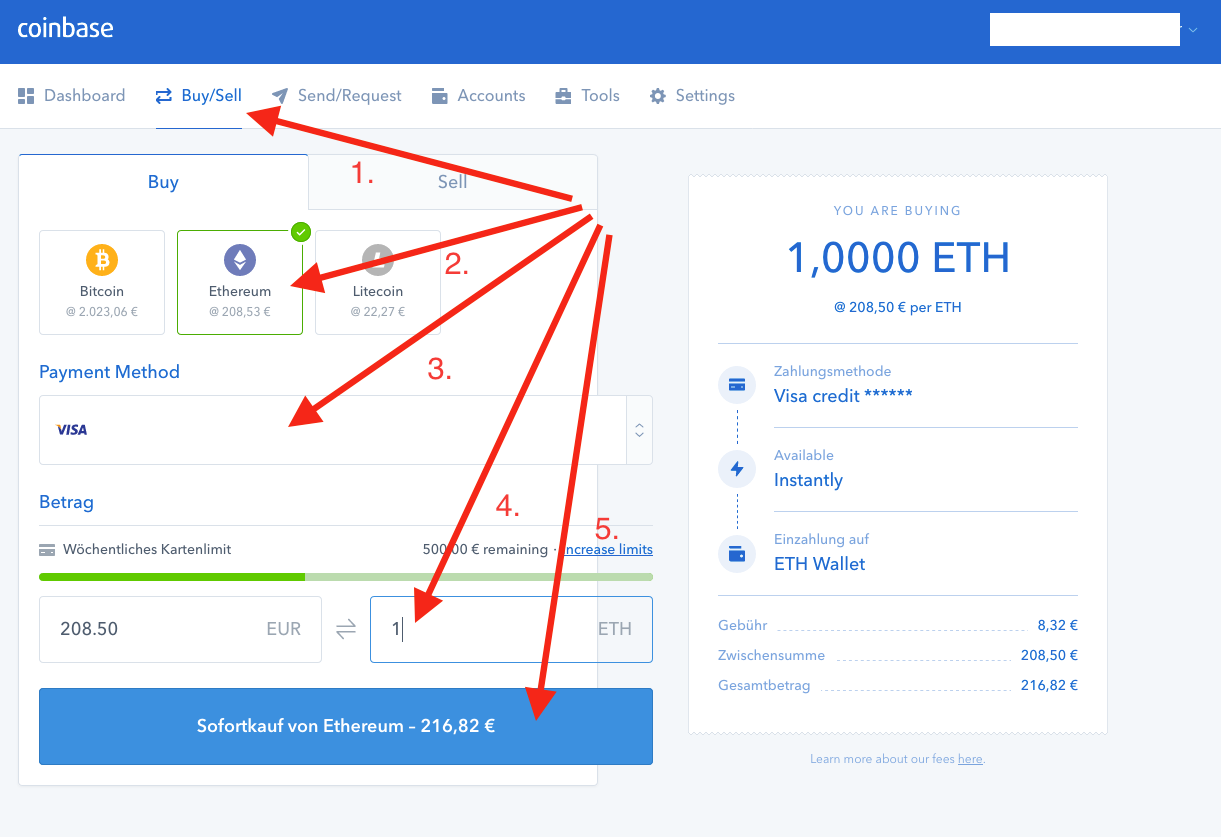 How to Buy Ethereum in 8 Steps | Nas Academy