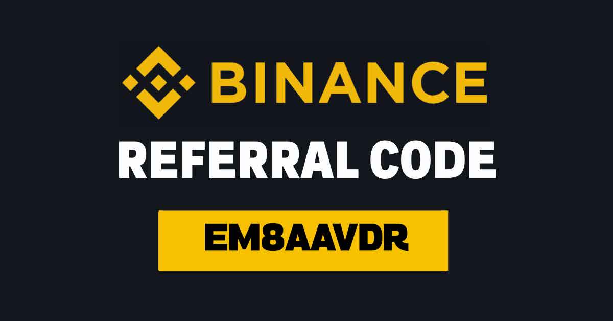 add referral code binance after registration