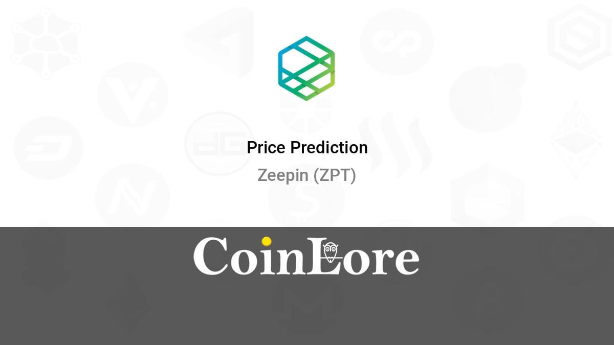 Zeepin price today, ZPT to USD live price, marketcap and chart | CoinMarketCap