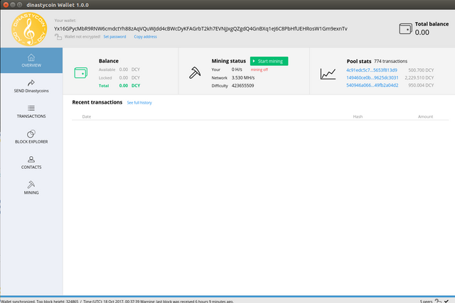 DinastyCoin (DCY) mining calculator - solo vs pool profitability | CryptUnit