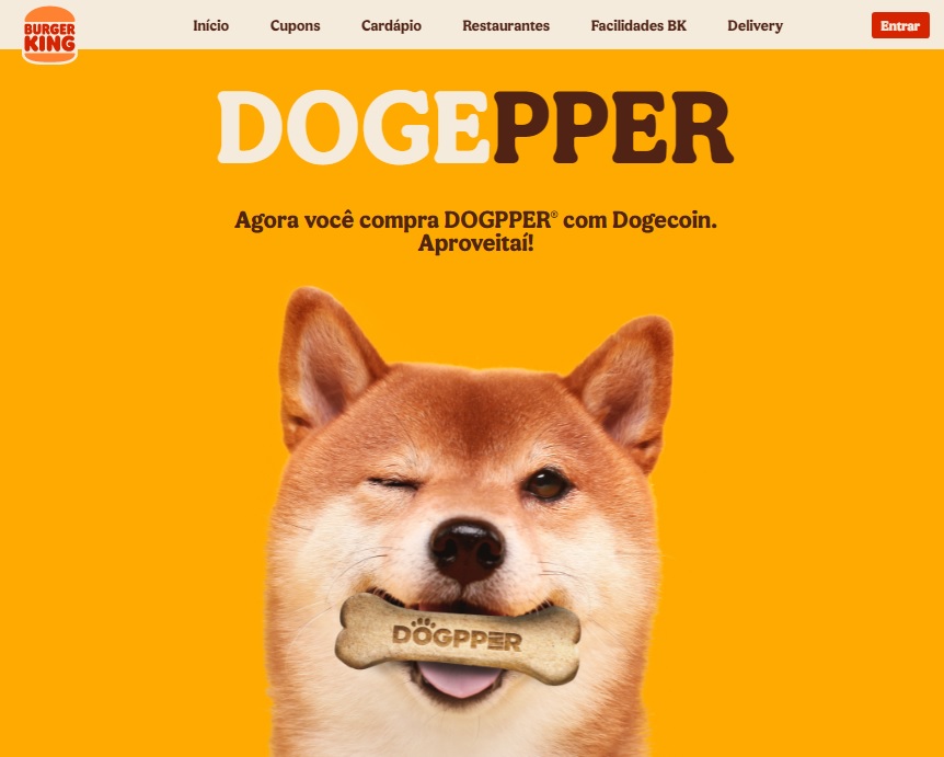 Dogecoin (DOGE) Statement Made by Burger King UK Delights Community