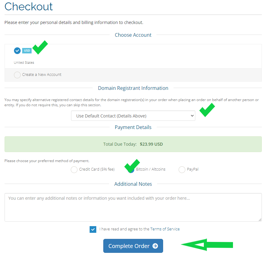 How to register anonymous domain and pay with Bitcoin -