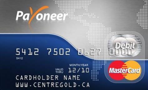 How do I order a Payoneer Card?