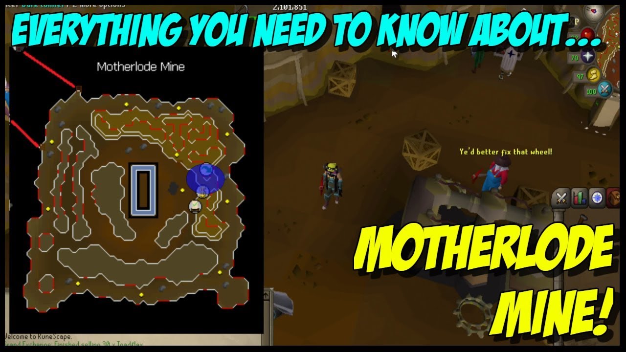 OSRS Motherlode Mine Guide | AFK Mining Experience - OSRS Guide