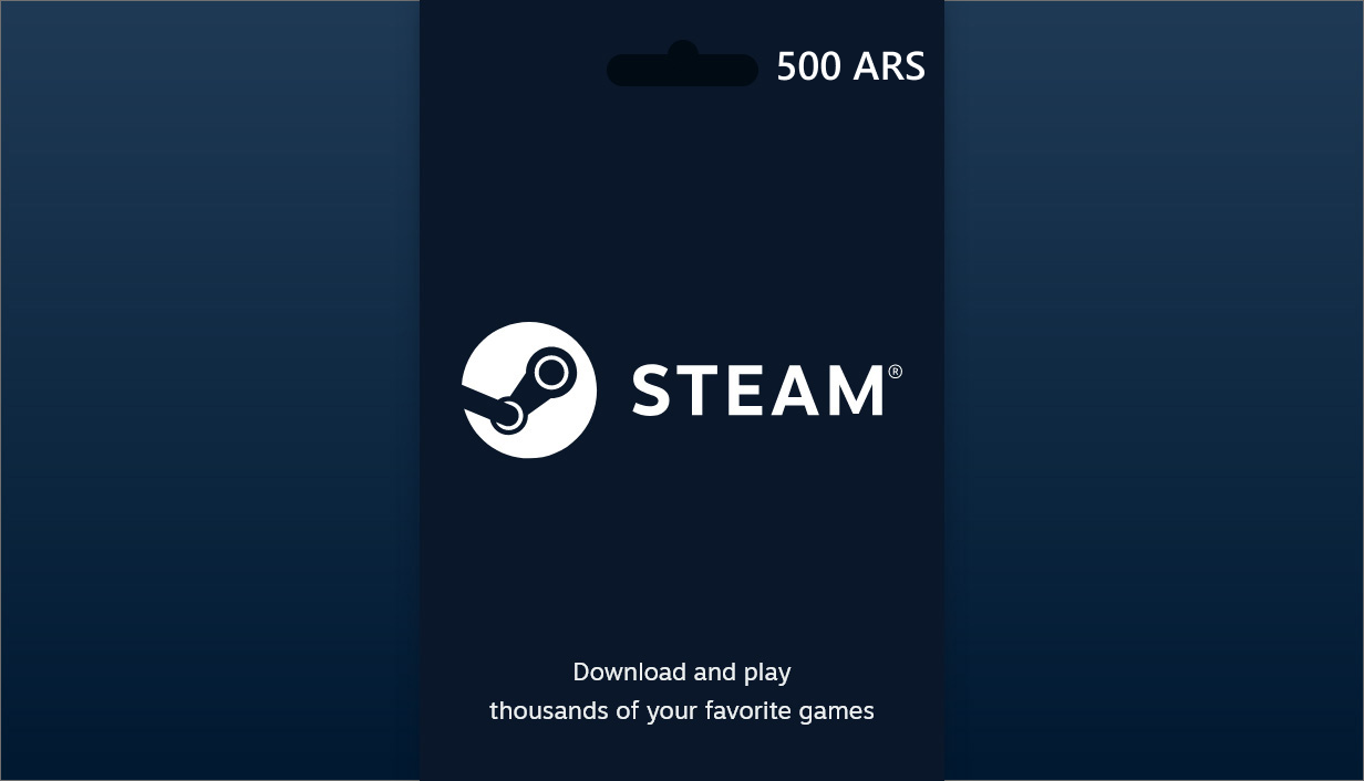 Steam Gift Card ARS - Email delivery