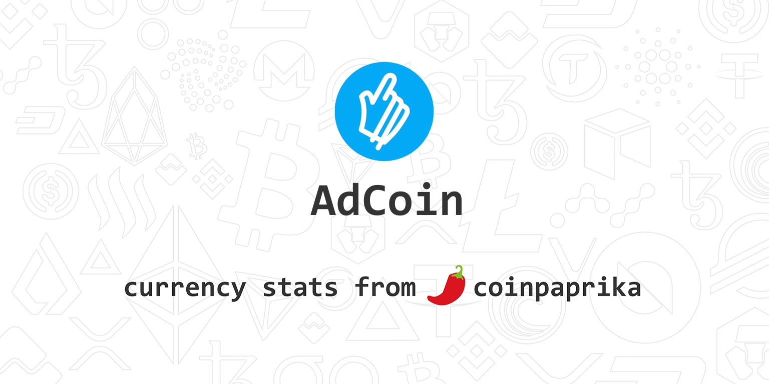 All Exchanges Listing AdCoin (ACC) | Coinranking