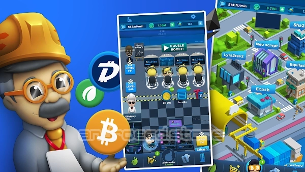 Download Free Bitcoin Miner Android - BTC Miner Robot APK original App.