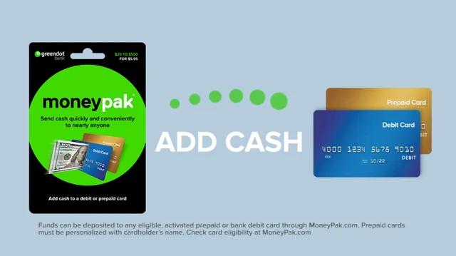 MoneyPak | Deposit Money to Any Card | Green Dot