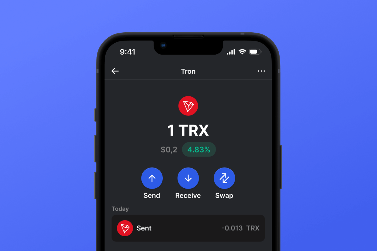 Buy TRX Fast & Securely | Trust