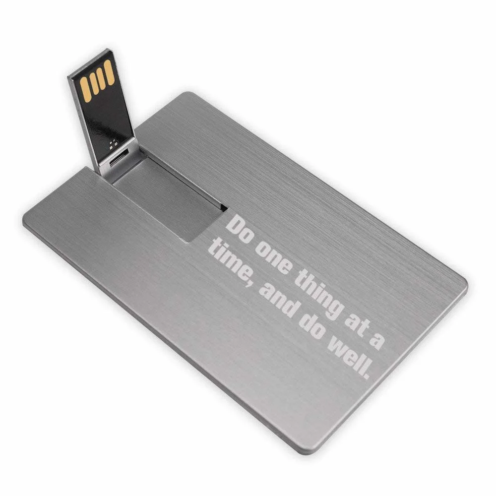 USB Card Leather Wallet - USB Flash 24