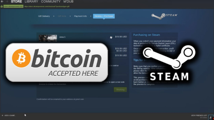 Bitcoin payments could be coming to Steam | WIRED UK