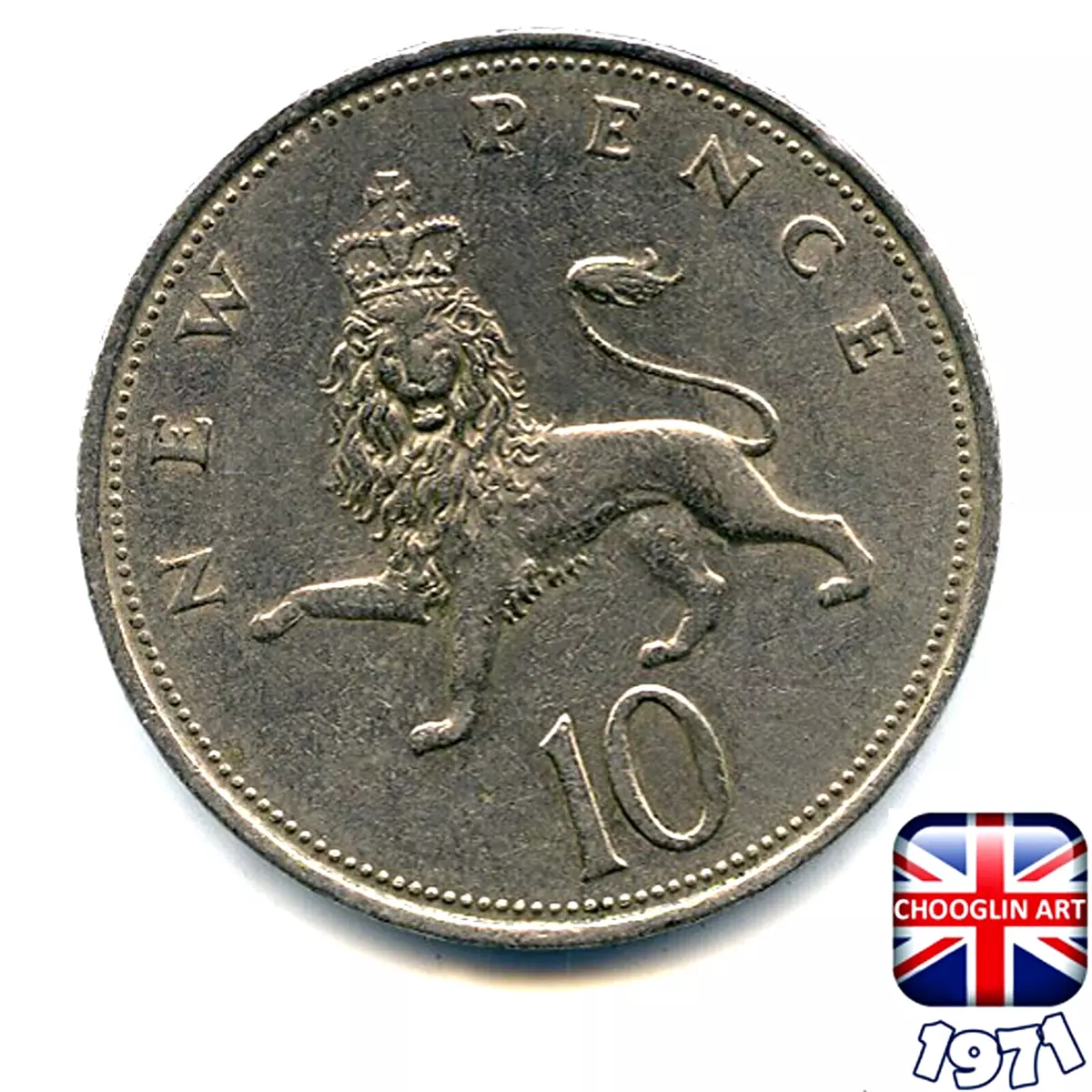 10 Pence - Elizabeth II (5th portrait; E - English Breakfast) - United Kingdom – Numista