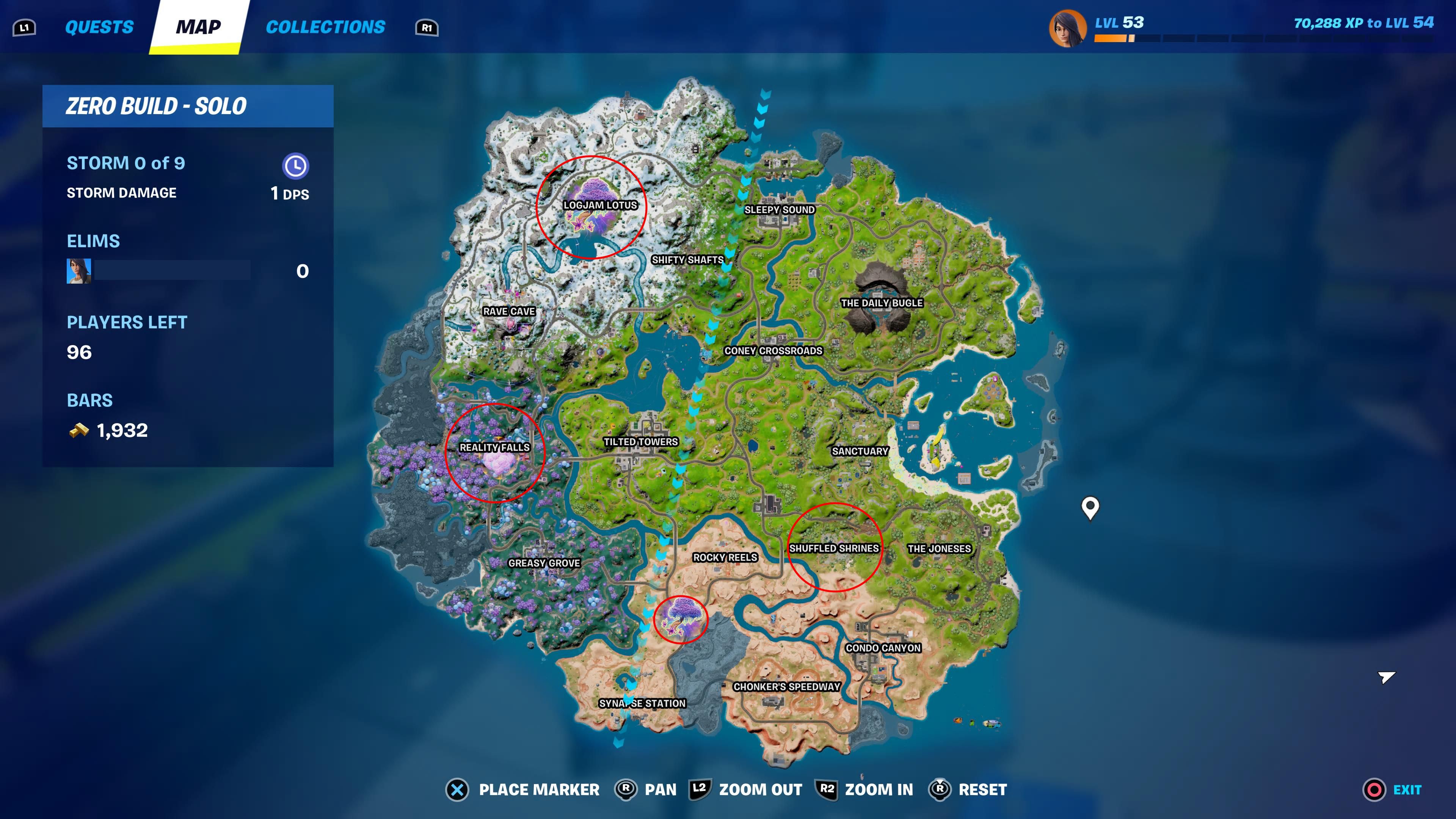 All Fortnite Chapter 2 Season 4 Week 6 XP Coin Locations - Green, Blue, Purple, Gold - Gamepur