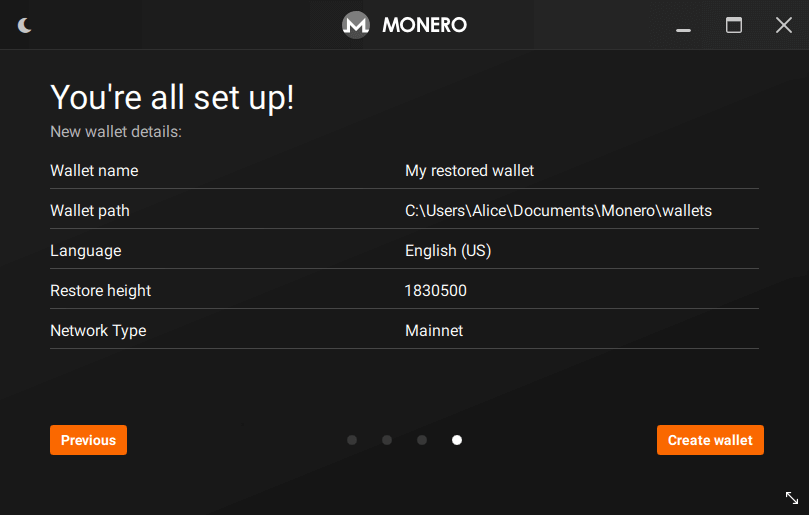 How to create a Monero command line wallet