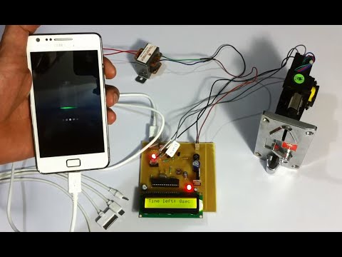 Mobile Charging On Coin Insertion Project