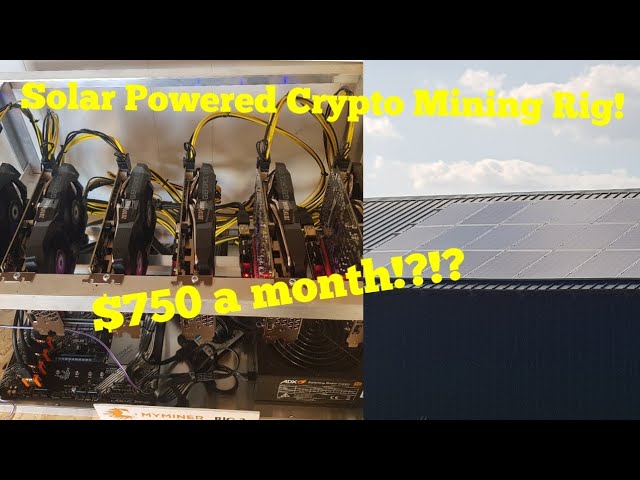 Solar Panels for Cryptocurrency Mining | Crypto Solar | ECG Solar™