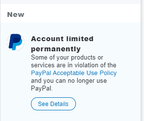 How do I remove a limitation from my account? | PayPal SG