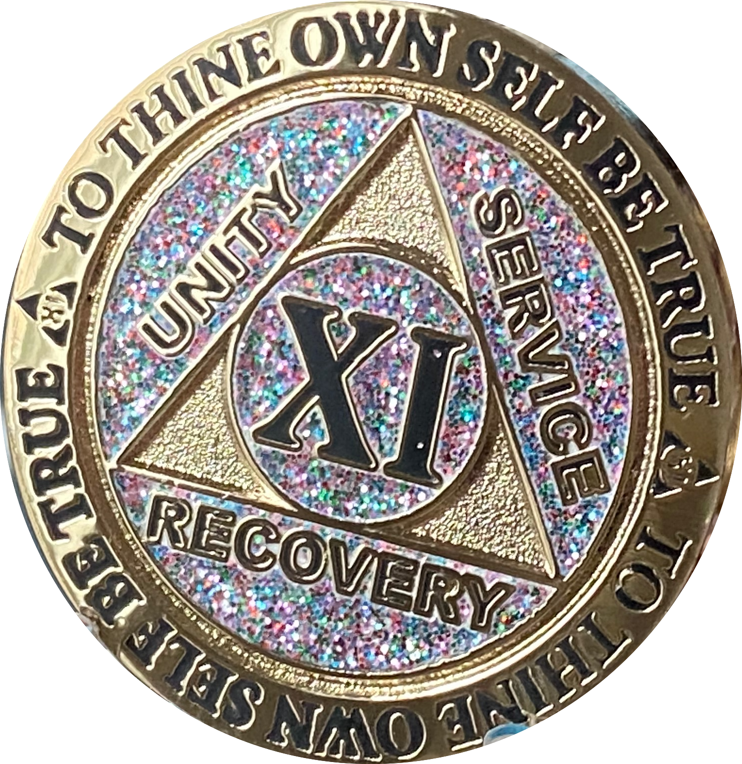 15 Year AA Medallions - Fifteen Year Alcoholics Anonymous Coins and Chips — AA Medallion Store