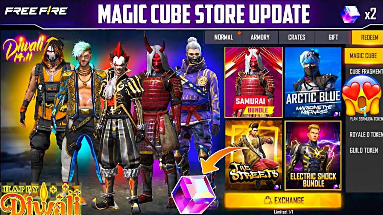 Magic Cube FF Exchange Discount Will Be Present in Free Fire – Online Game News