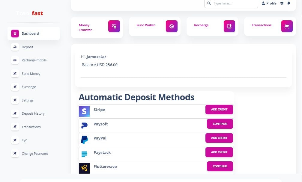 Paypal / Money Transfer Clone Script – PHP Scripts Mall