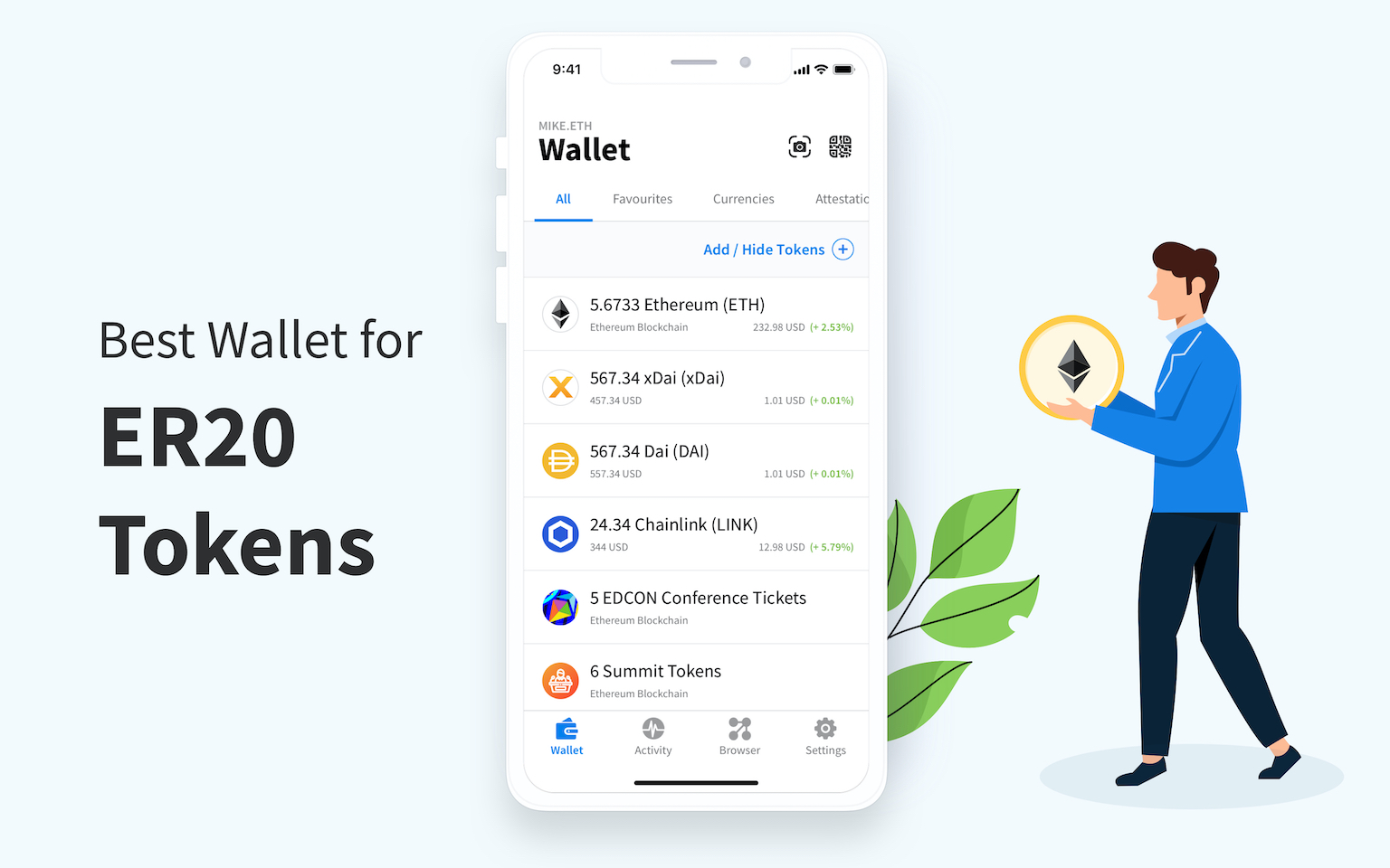 How to create an ERC20 wallet? - Tokeny Academy