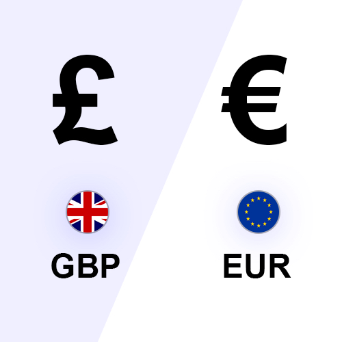 Convert British Pound GBP to Euro EUR