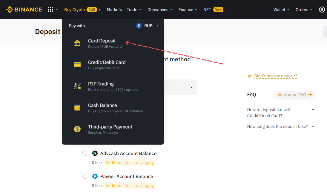 How To Deposit On Binance for FREE (without fees) Buying Crypto