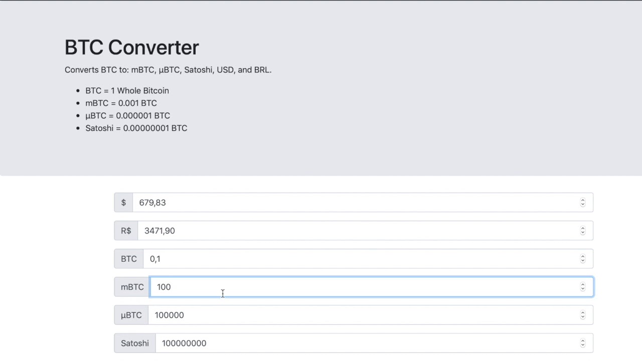 MBTC to USD Price today: Live rate Micro Bitcoin Finance in US Dollar