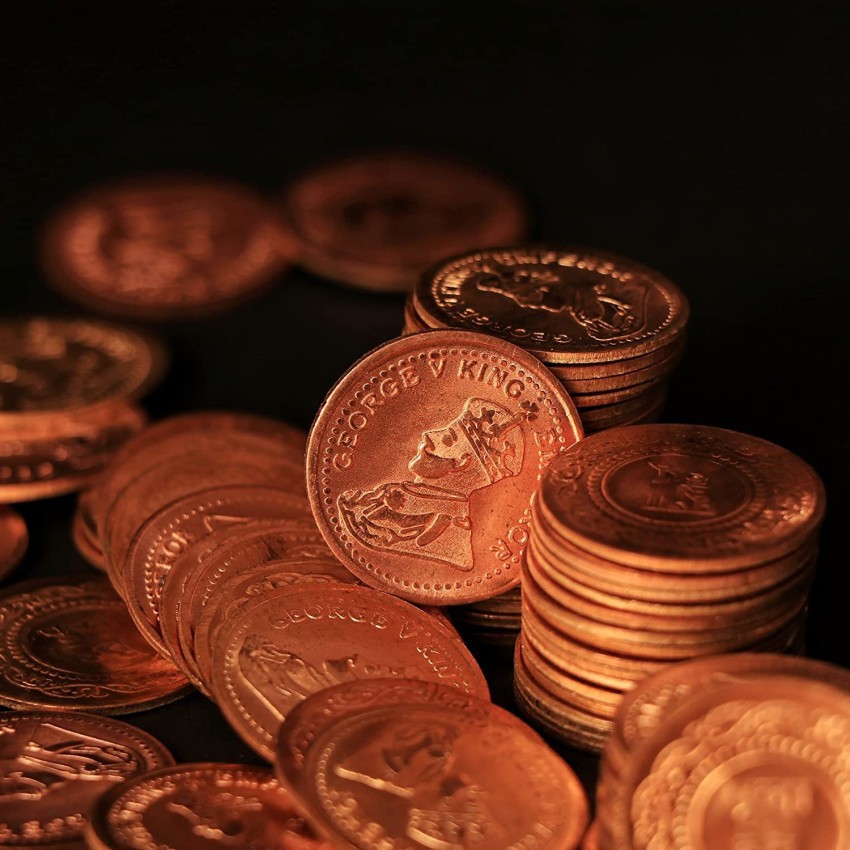 Why is copper or silver used in coins?