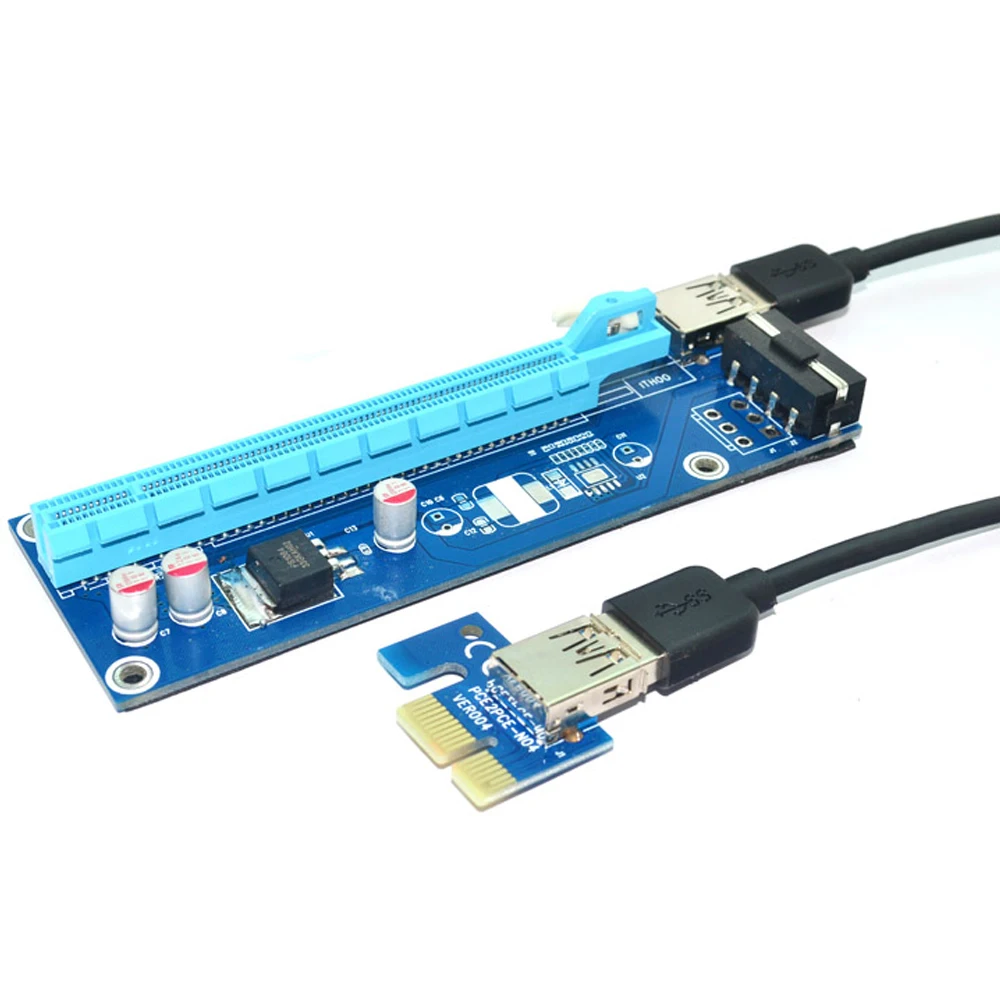 Riser Card PCI-Express 26 mm from 1X to 16X - Cablematic