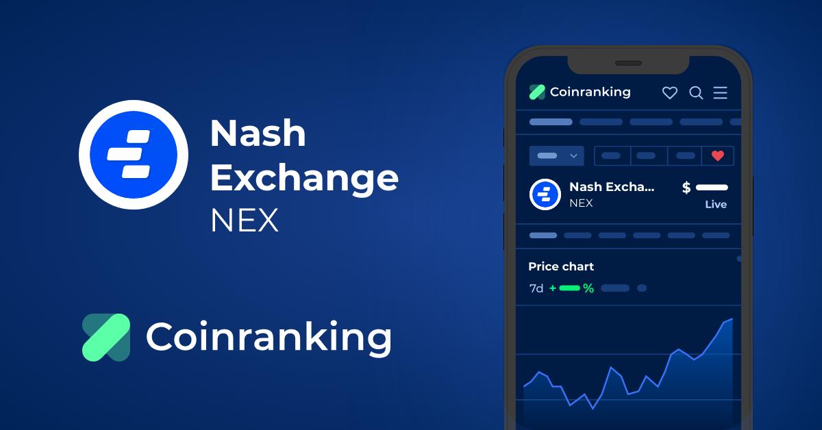 Nash Exchange (NEX) Price History - BitScreener