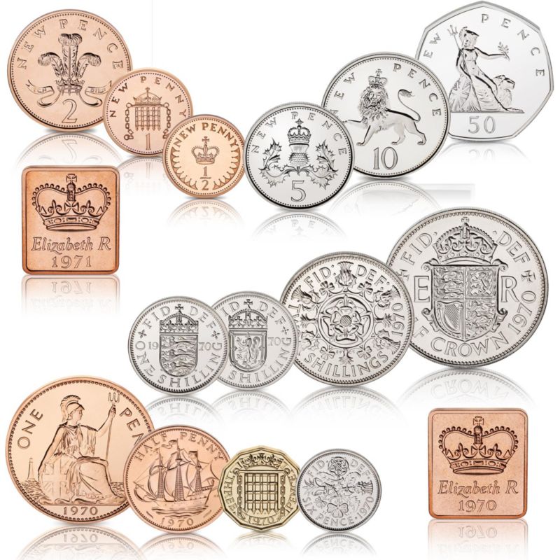 British £SD Coin Sets