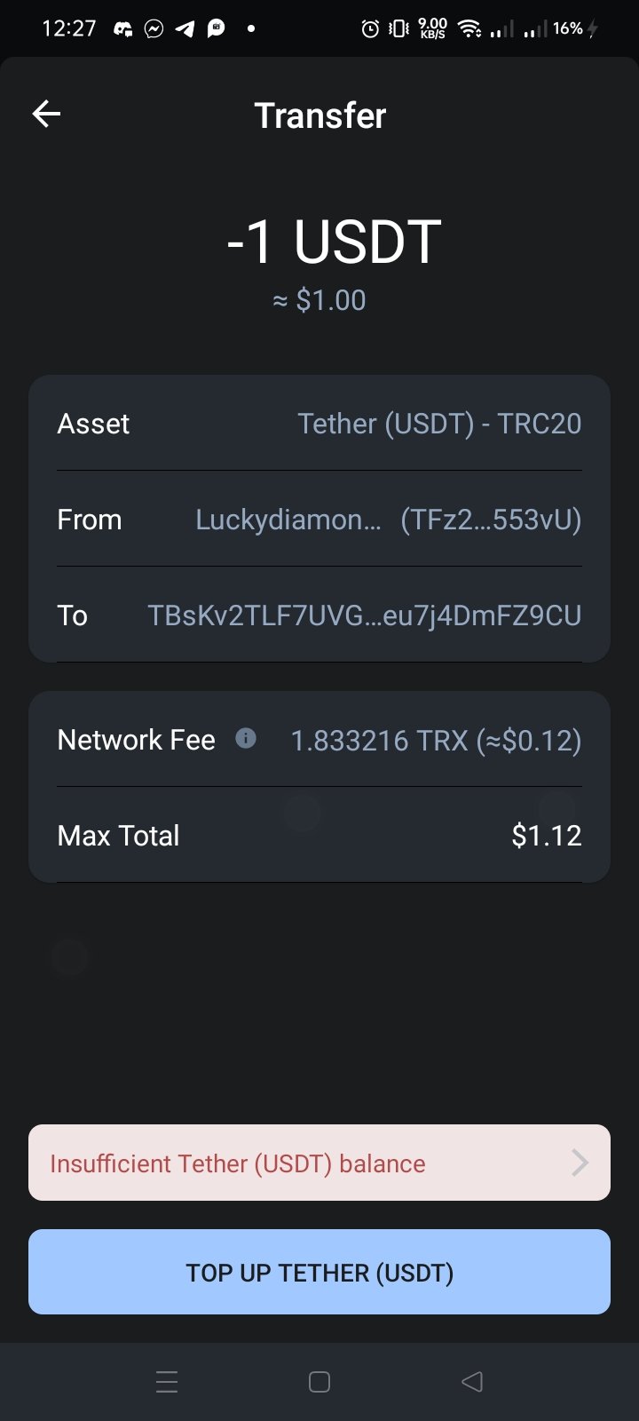 Usdt- trc20 Help - #20 by mo4tw - English - Trust Wallet