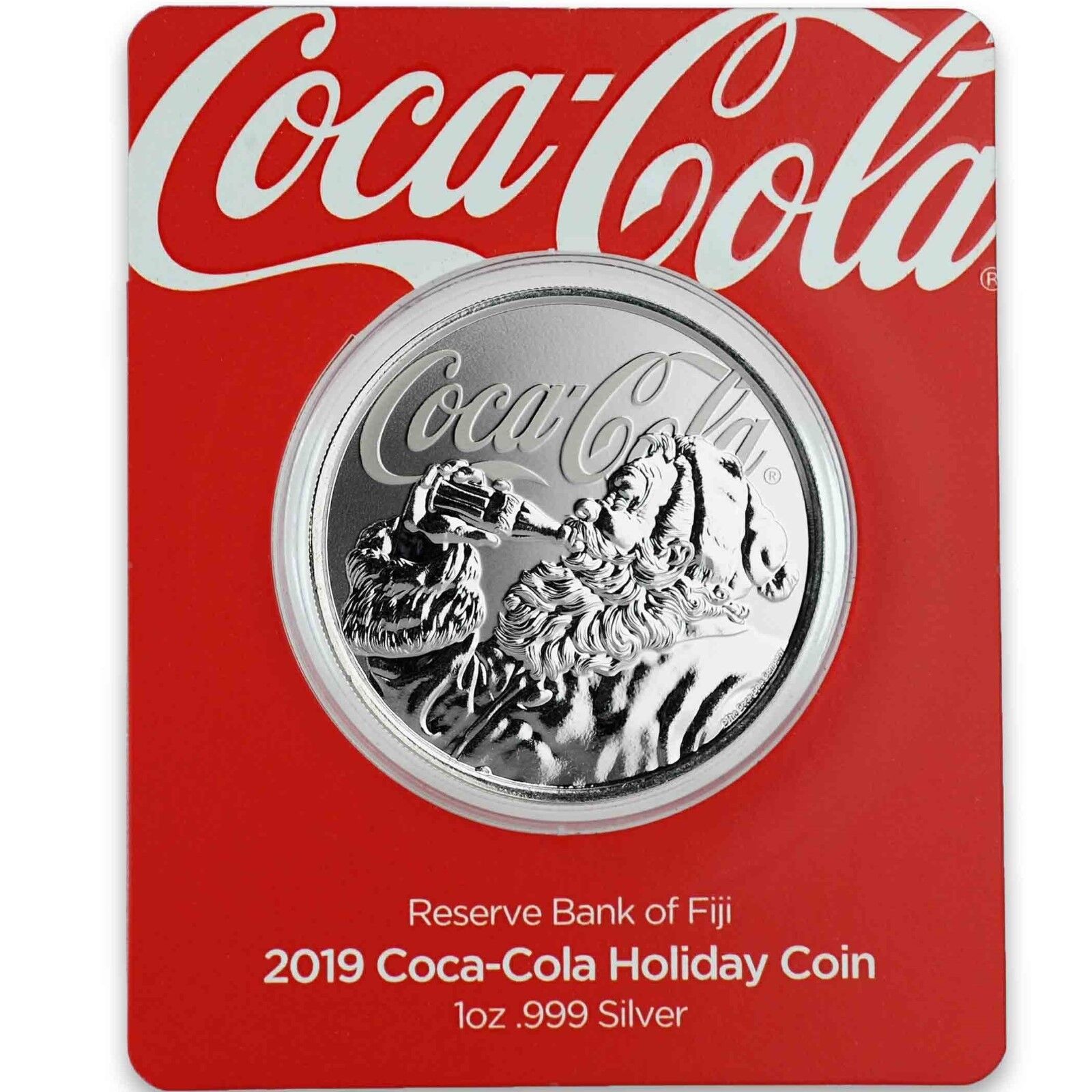 1 oz Coca Cola Pure Silver Round - Bullion Mart