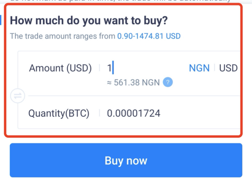 What is the minimum amount of cryptocurrency that I can buy? | NiceX