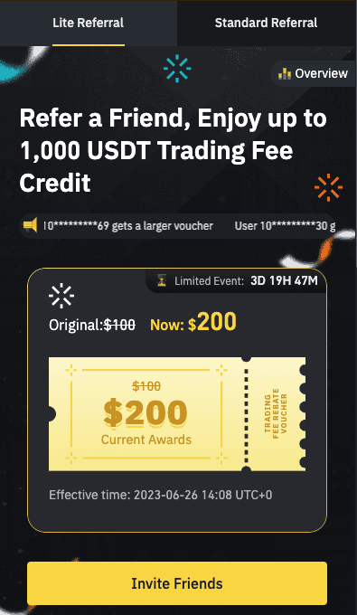 Binance Lite Referral Giveaway - Freecoins24 Fresh Bounties & Airdrops