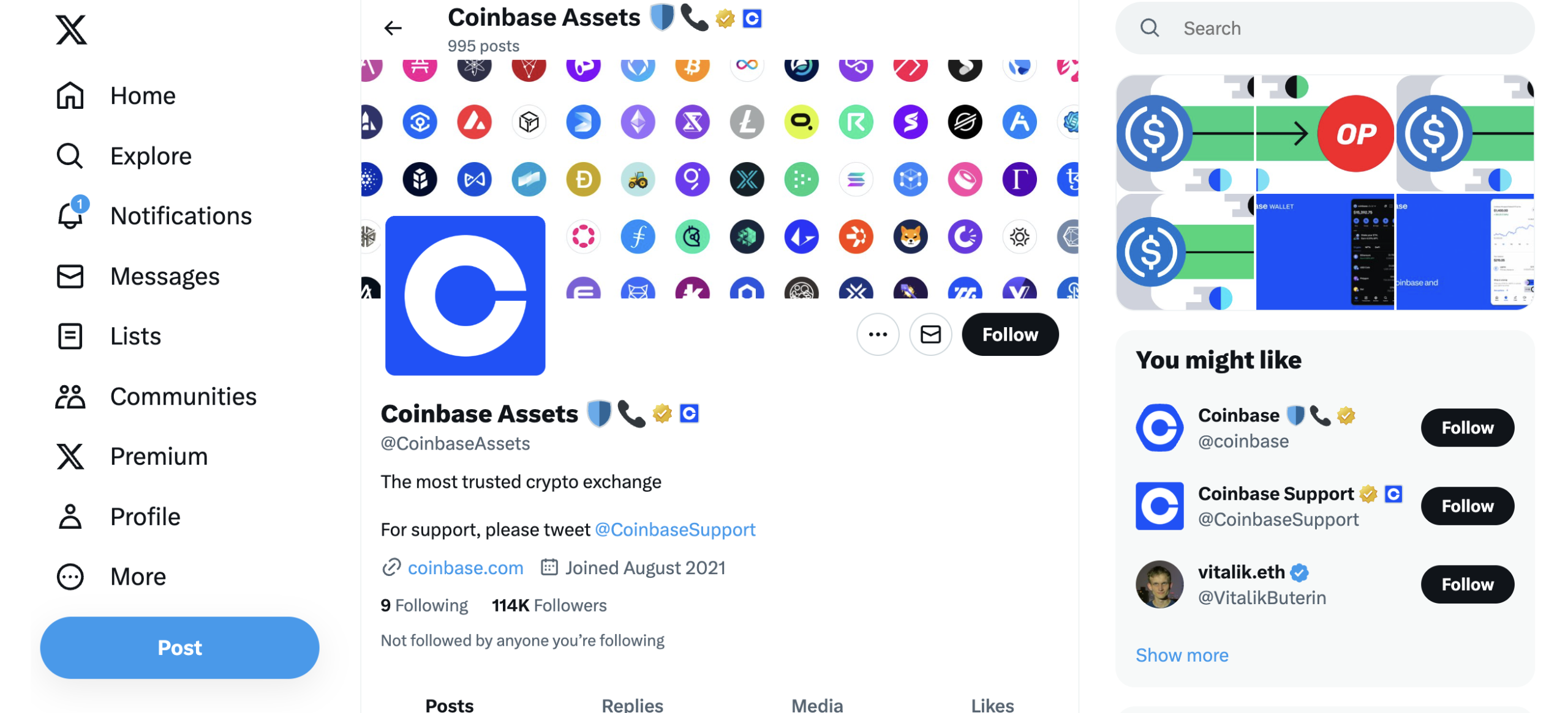 All the Coins Coinbase is Exploring Adding