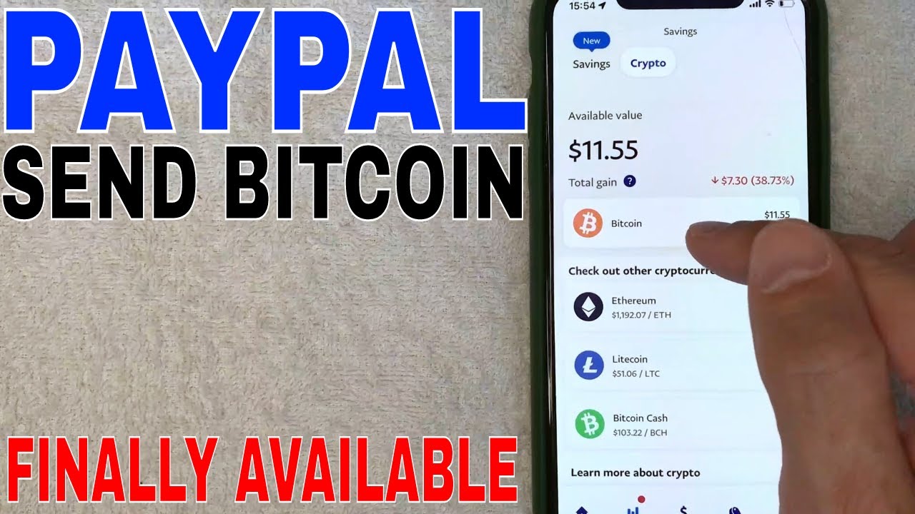 How to Send Bitcoin from PayPal to Another Wallet