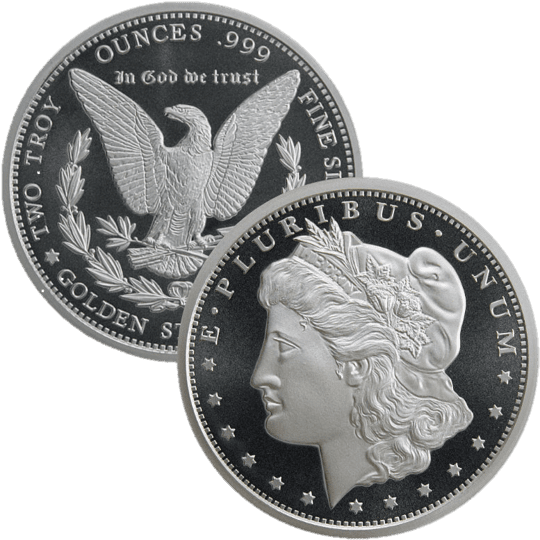 Silver 2 Ounce Coins | Chards