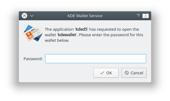 KDE Wallet Service - KDE Plasma - Manjaro Linux Forum