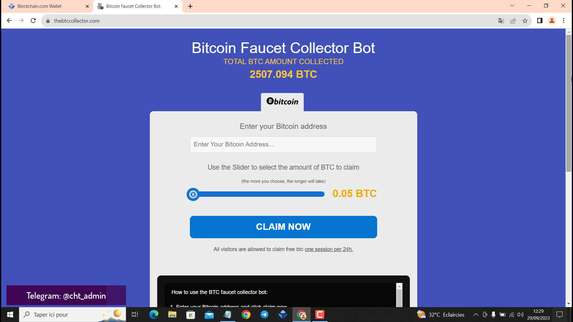 Faucet Coin Easy