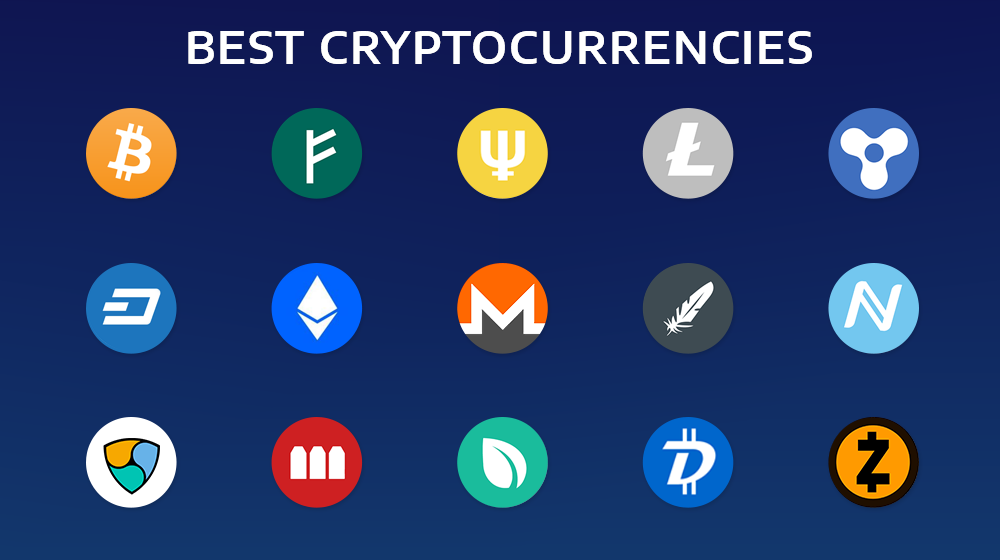 Top 10 cryptocurrencies