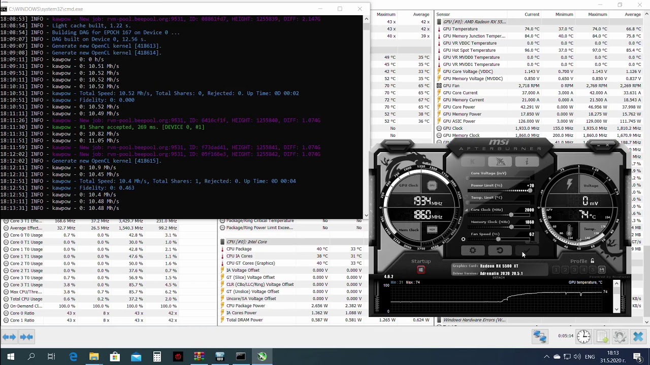 AMD Radeon RX XT 8GB mining profit calculator - WhatToMine