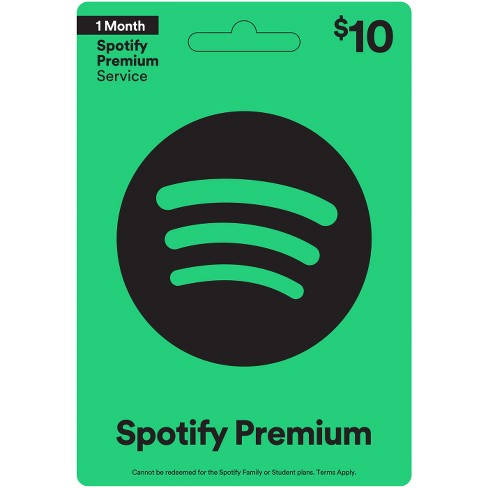 Spotify Premium Gift Card