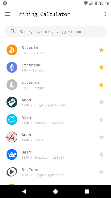 Cryptocoin Mining Calculator - APK Download for Android | Aptoide