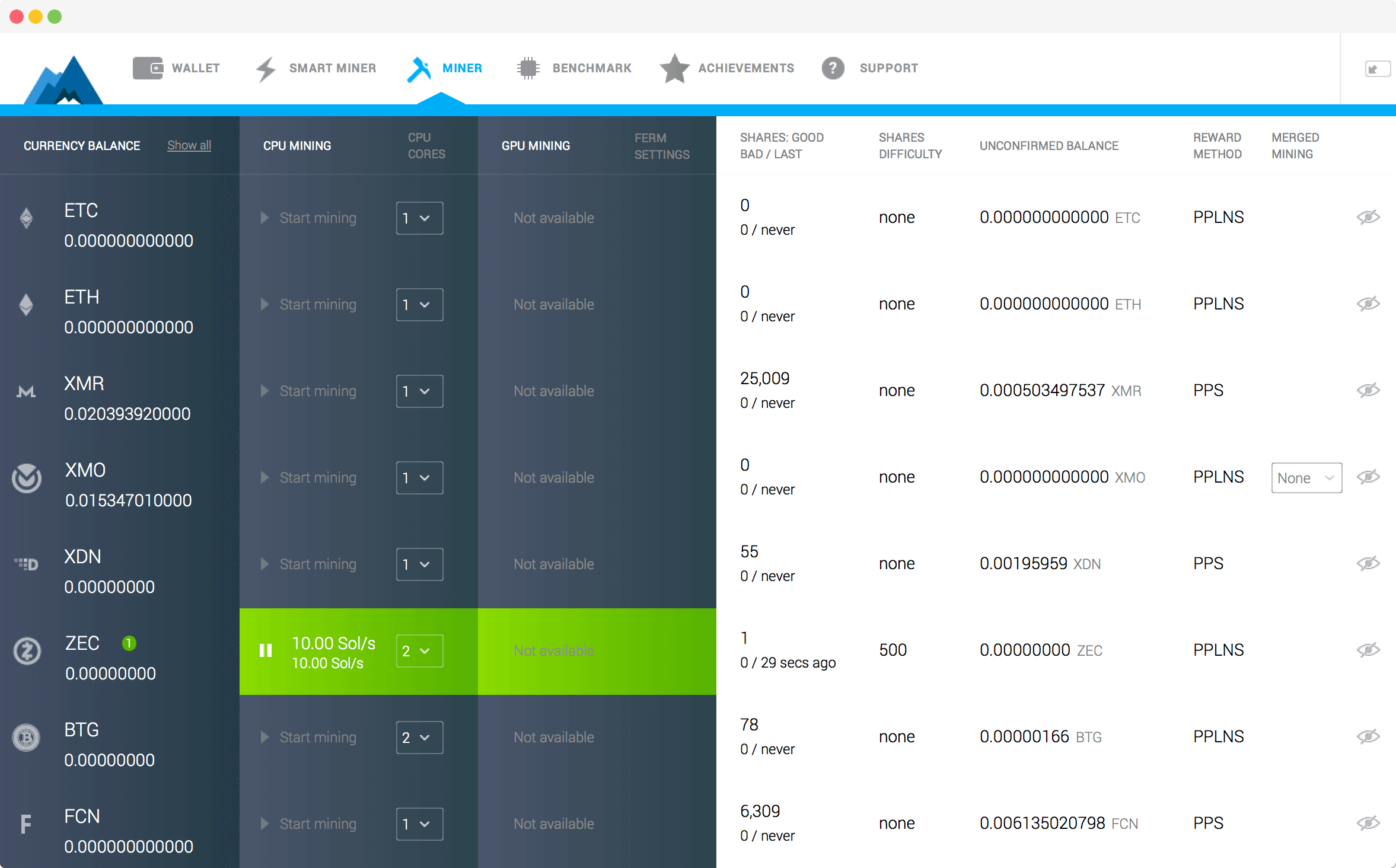 MinerGate coin list updates — Official MinerGate Blog