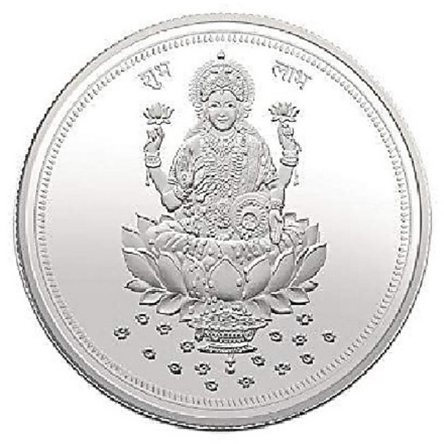 Lakshmi Silver Coin, Packaging Type: Box at best price in Mumbai | ID: 