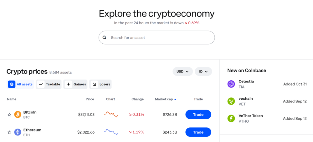 Coinbase Reveals 3 New Tokens To Get Listed Soon